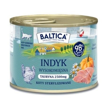 BALTICA Smage fra regionerne Kalkun - vådfoder til kat, 185 g