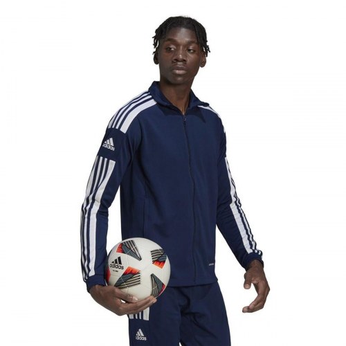 Adidas Squadra 21 træningsjakke til mænd - blå (M)
