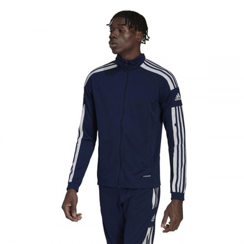 Adidas Squadra 21 træningsjakke til mænd - blå (M)