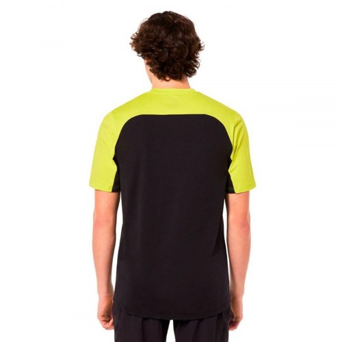 Oakley Free Ride RC SS cykeltrøje - gul/sort, L