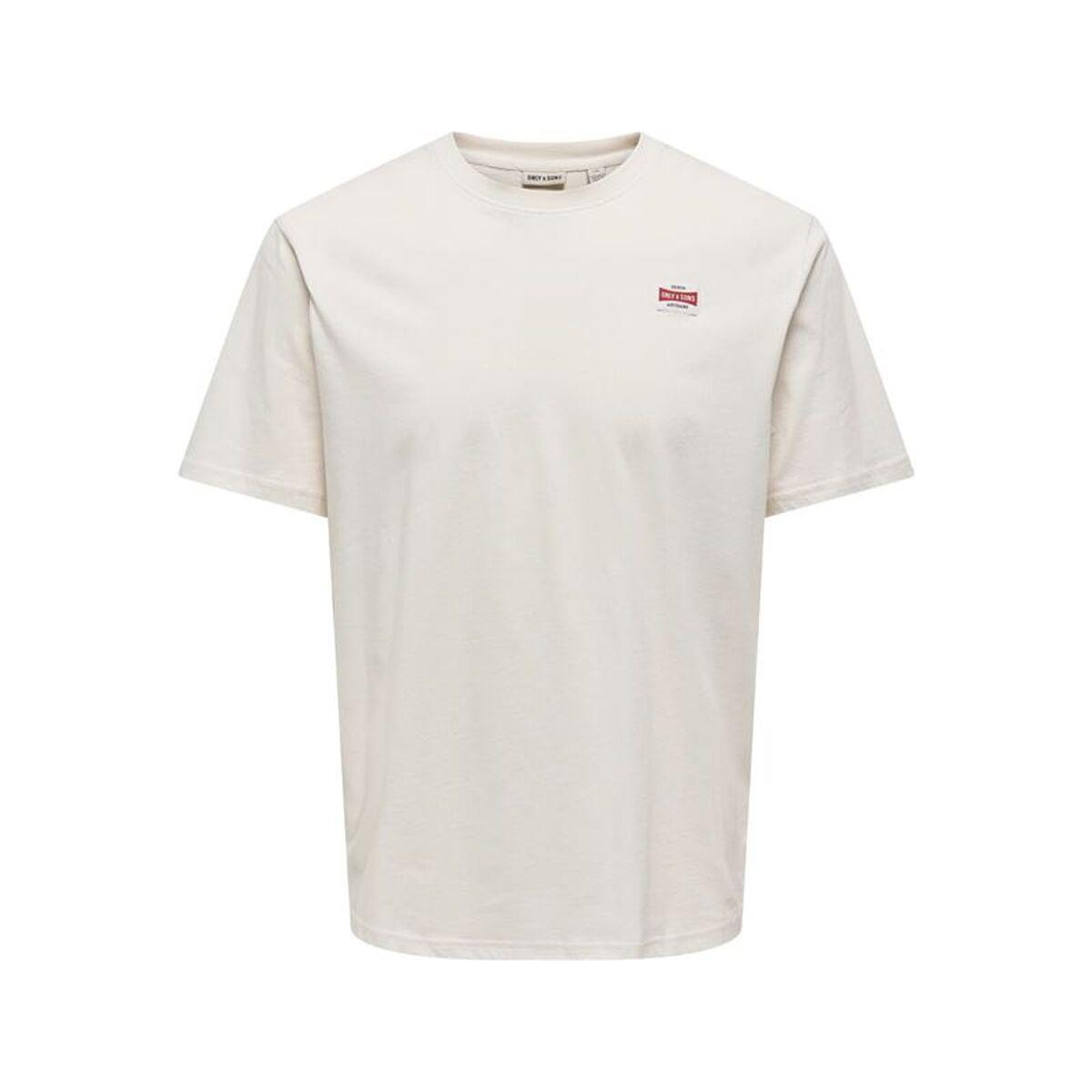 Only & Sons Onsdawson Reg T-shirt til mænd - hvid, XL