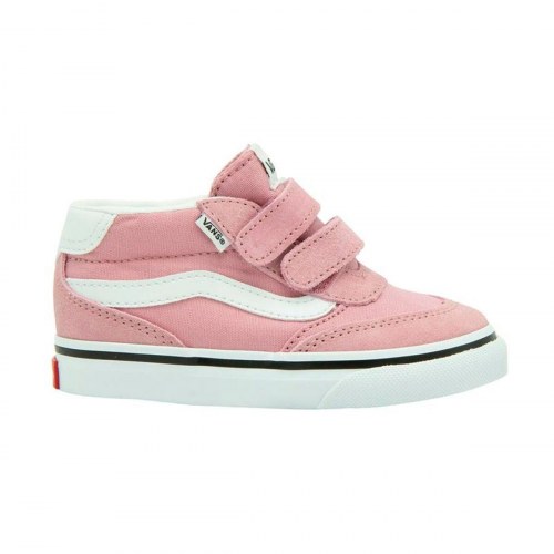 Vans Brooklyn Mid V - lyserøde babysportssko str. 22