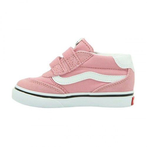Vans Brooklyn Mid V - lyserøde babysportssko str. 22