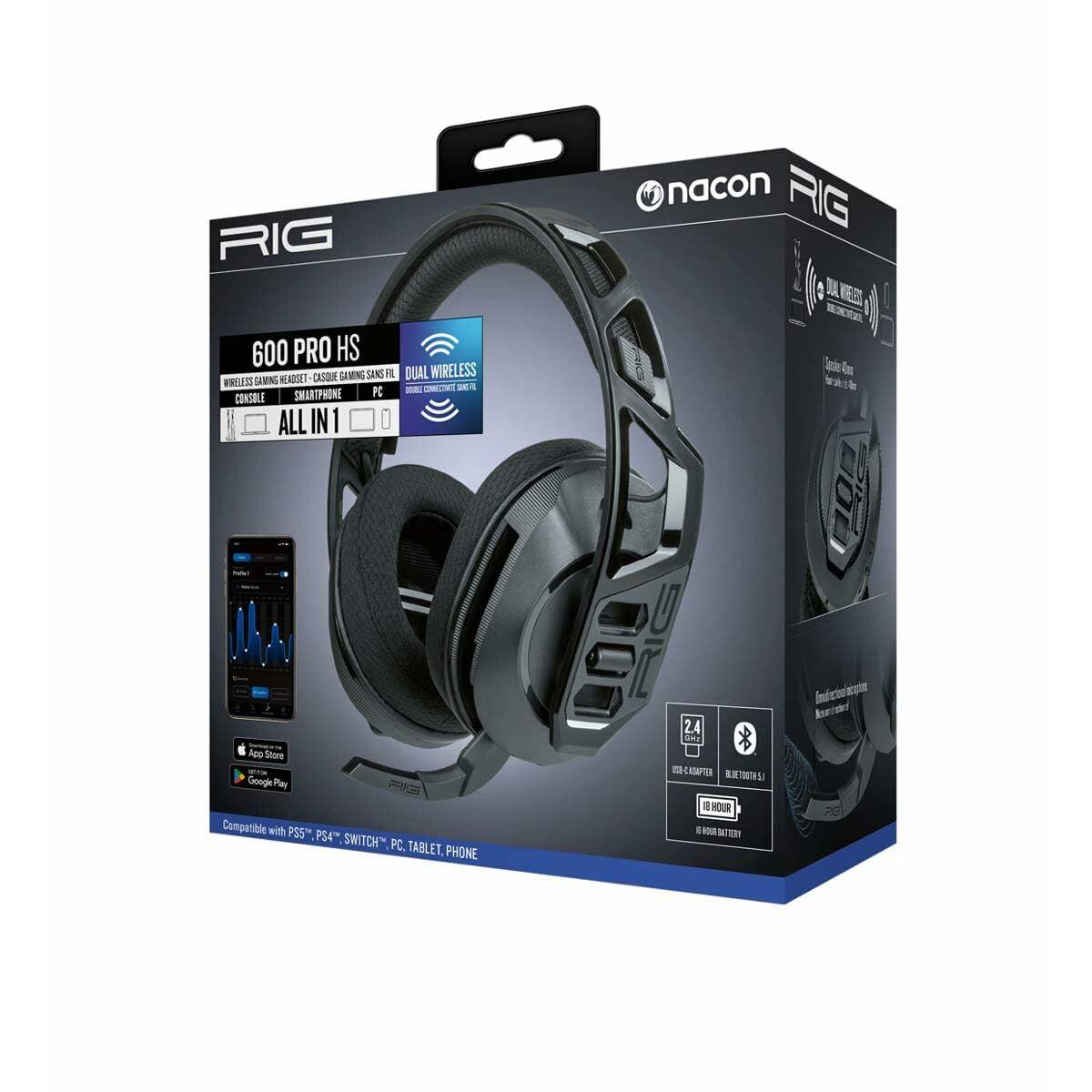 Nacon RIG 600 PRO HS - trådløst gaming headset med mikrofon billede