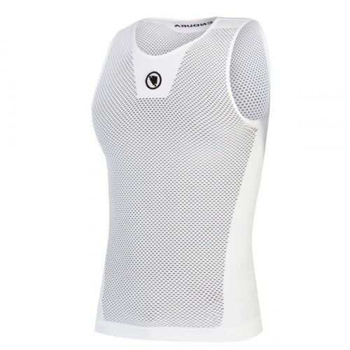Endura Fishnet Baselayer II cykelundertrøje - hvid L/XL