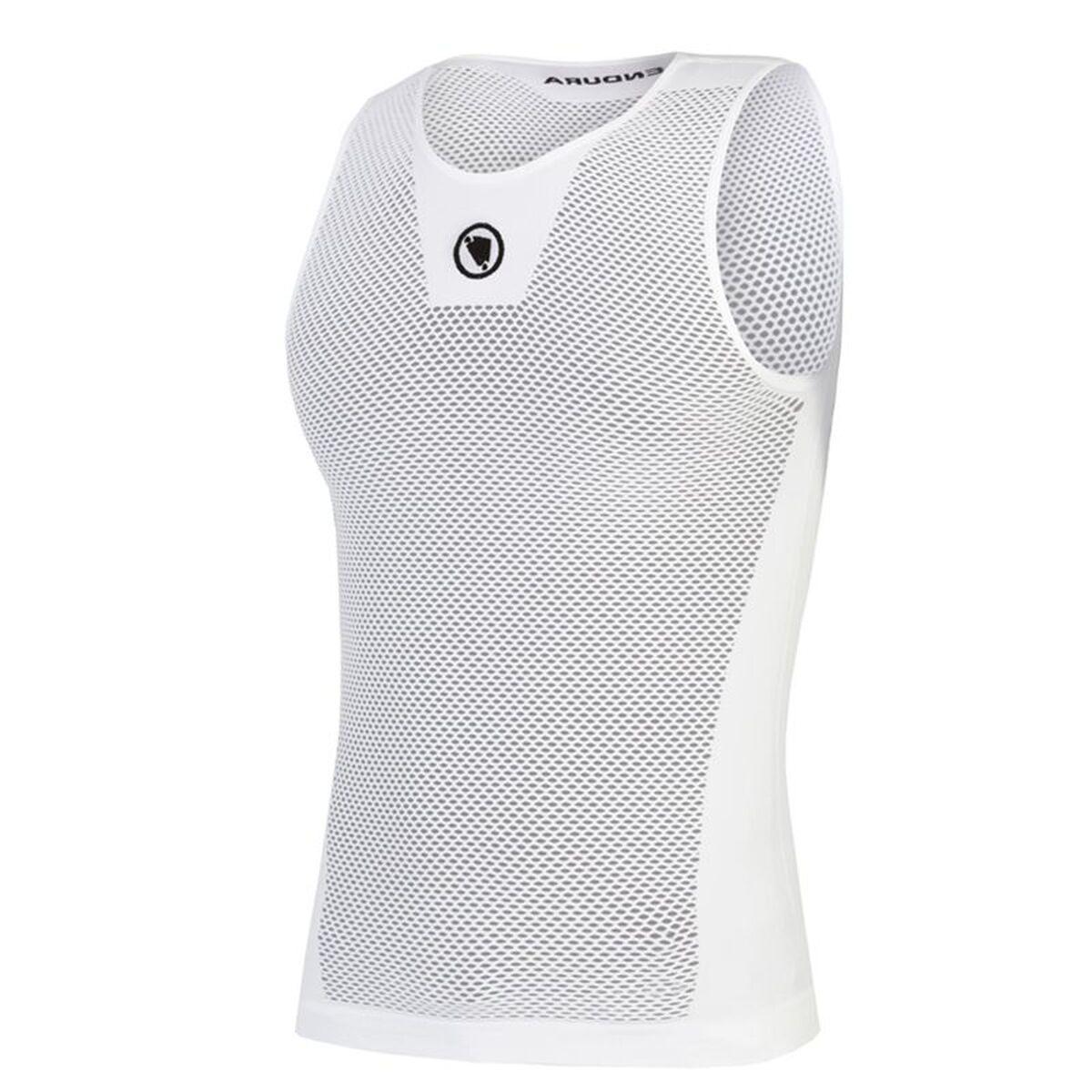 Endura Fishnet Baselayer II cykelundertrøje - hvid L/XL