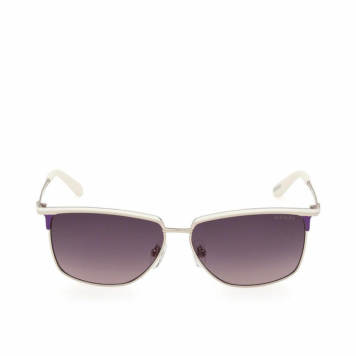 Guess GU00133 5621B damesolbriller - beige, rektangulær