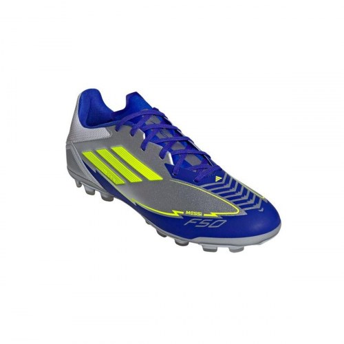 Adidas F50 League 2G/3G AG Messi fodboldstøvler - Sølv, str. 41 1/3