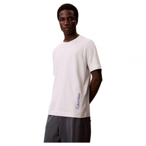Calvin Klein Lifestyle T-shirt til mænd - hvid, kortærmet, str. L