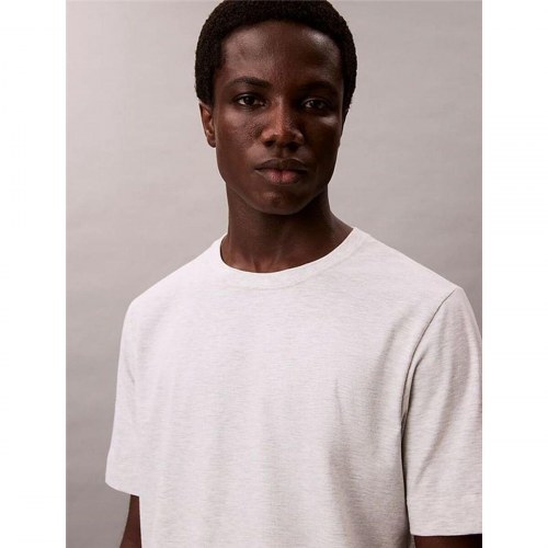 Calvin Klein Lifestyle T-shirt til mænd - hvid, kortærmet, str. L