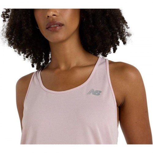 New Balance dame top uden ærmer - lyserød, XS