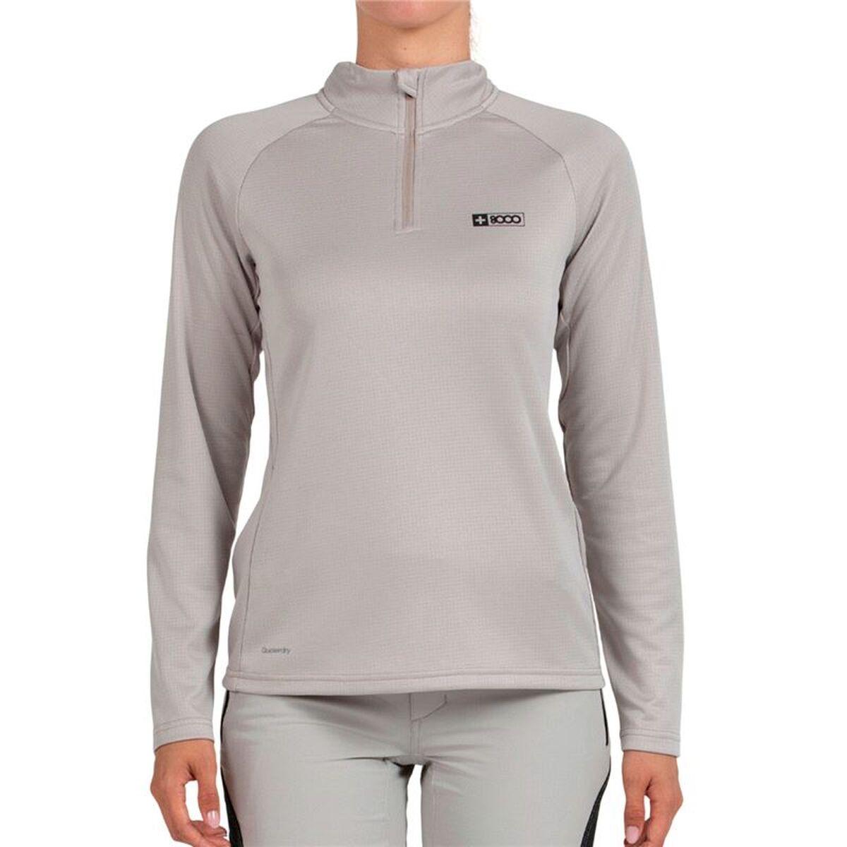 Lua langærmet T-shirt til damer - elfenben, str. S