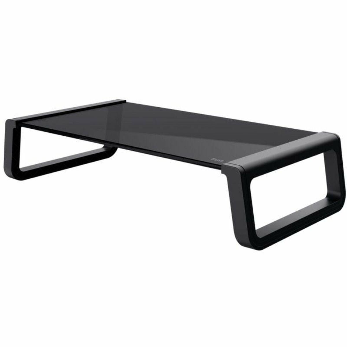 Trust Monta 25271 skærmstativ til skrivebord - sort hærdet glas, 50×20 cm billede