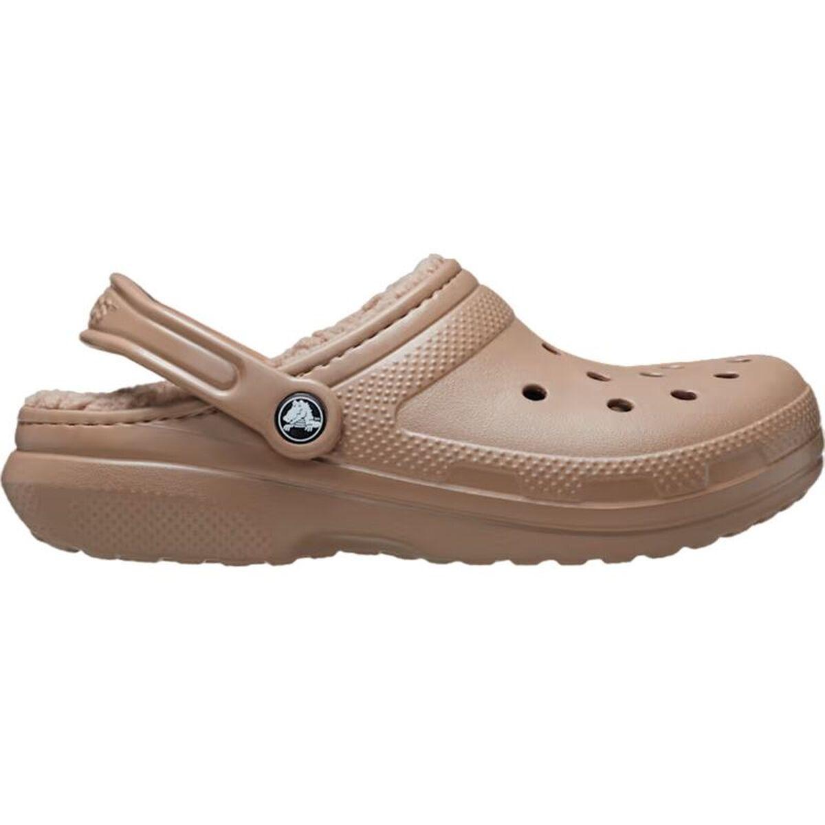 Crocs Classic Lined Clog - træsko, hvid/natur, str. 42-43