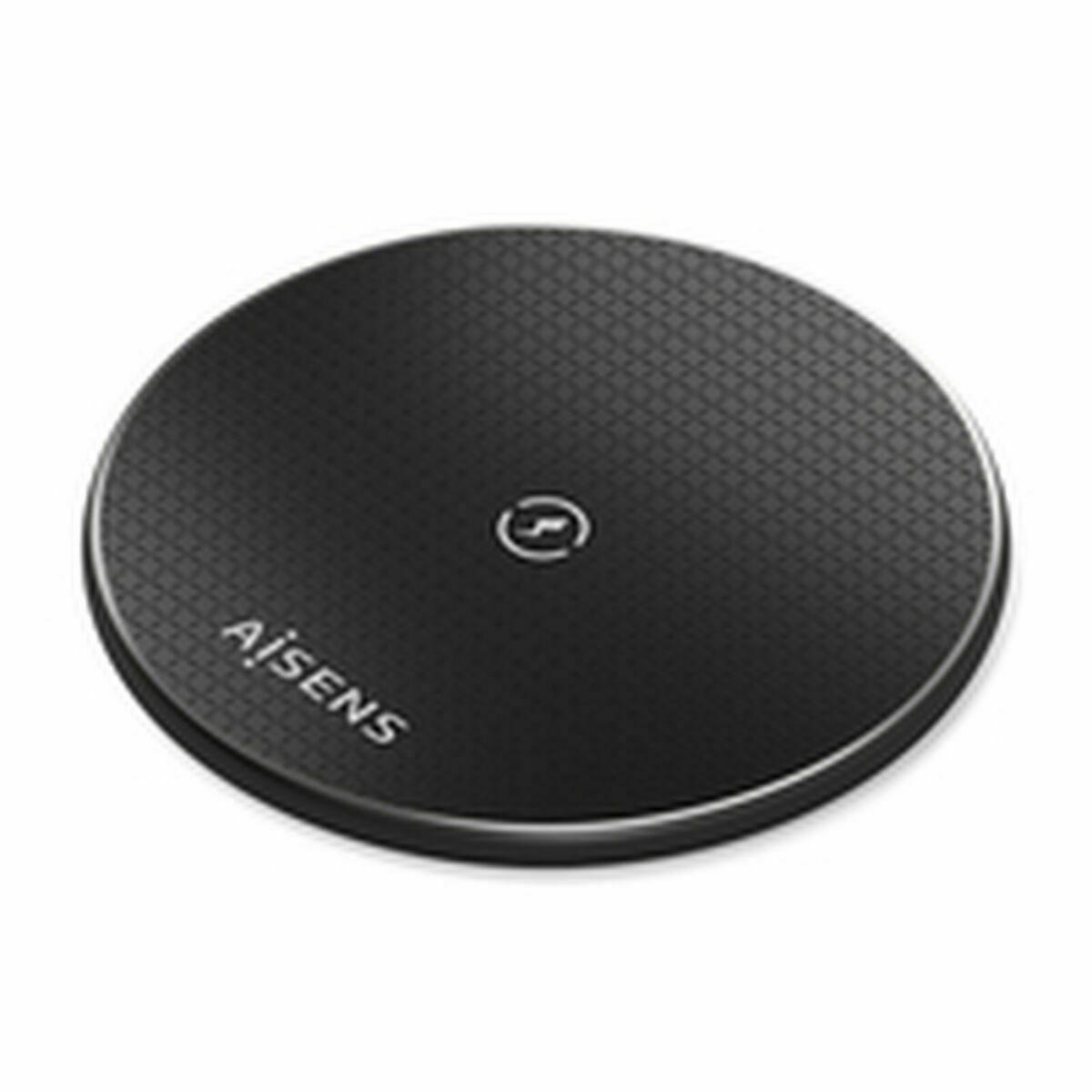 Aisens ASCH-15W1WC058-BK trådløs Qi-oplader - 15 W, USB-C, sort