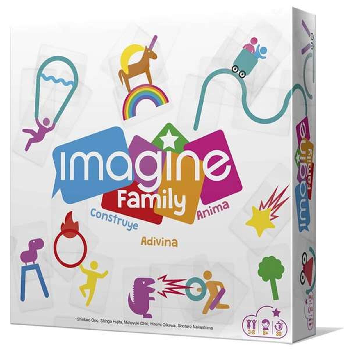 Asmodee Imagine Family - kreativt familie-brætspil