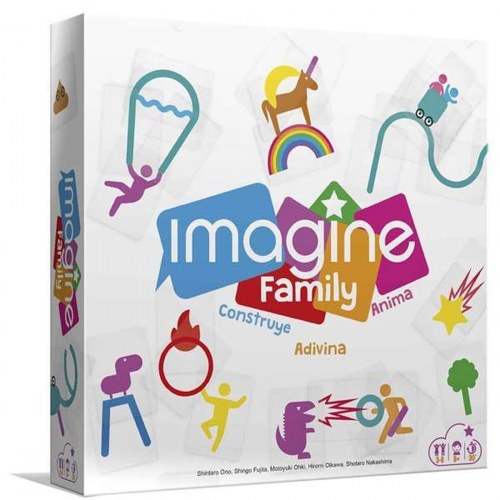 Asmodee Imagine Family - kreativt familie-brætspil