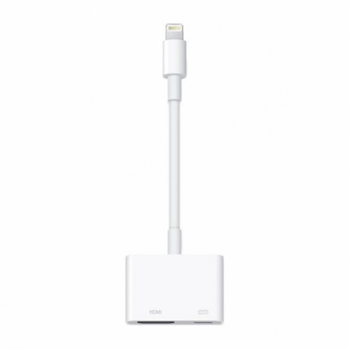 Apple Lightning til Digital AV-adapter (HDMI/Lightning) – Hvid