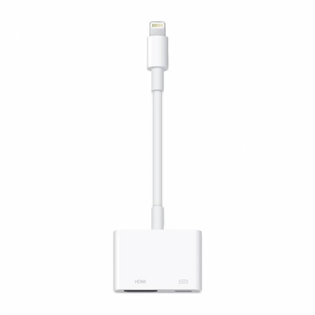 Apple Lightning til Digital AV-adapter (HDMI/Lightning) – Hvid