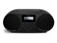 Philips TAZ6000 DAB bærbar radio med CD og Bluetooth - Sort billede