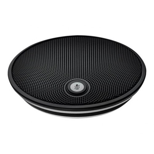 Logitech GROUP udvidelsesmikrofoner – kablet mikrofonsæt, sort (2 stk.)