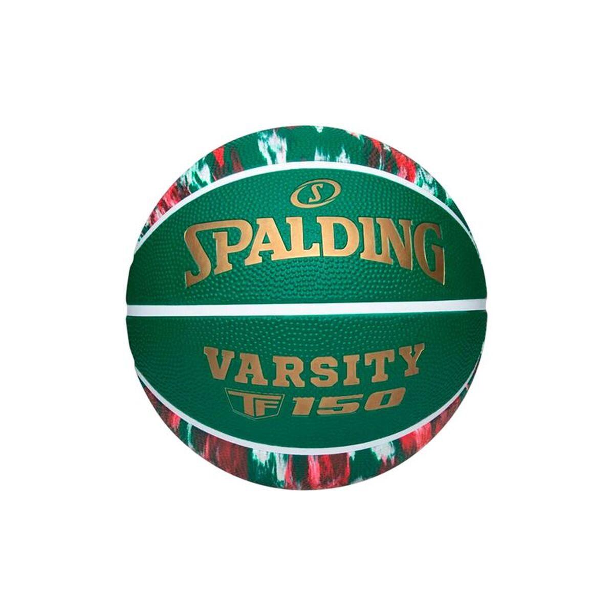 Spalding Varsity TF-150 basketball - størrelse 7, grøn