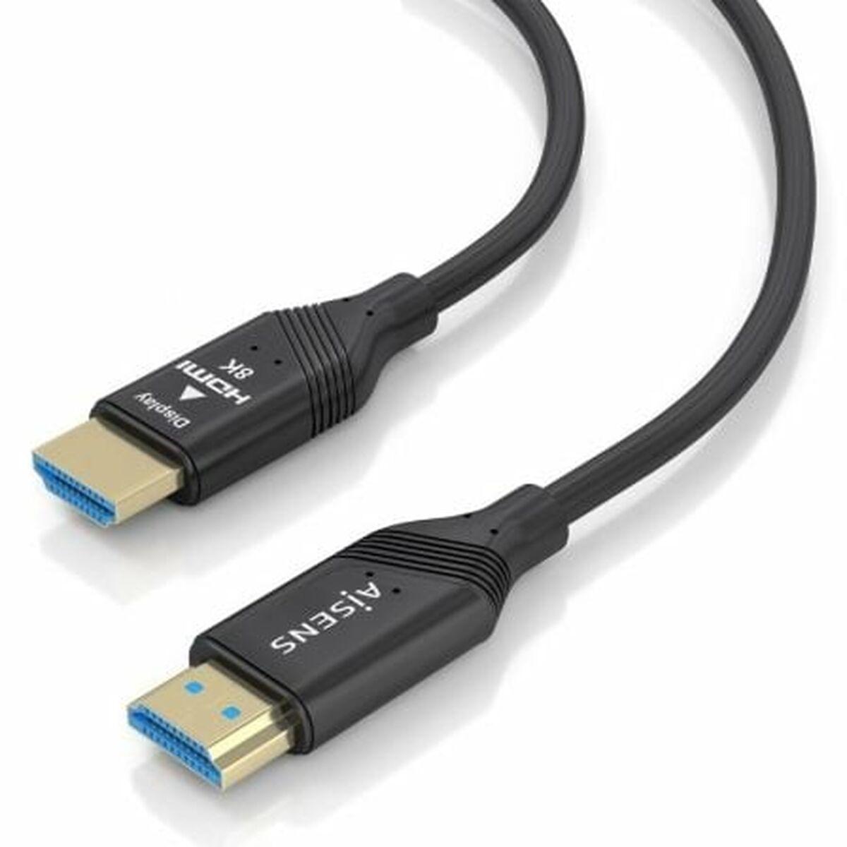 Aisens A153-0934 HDMI-kabel 8K - 15 m, sort
