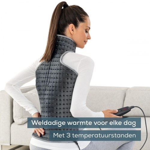 Beurer varmeplade til ryg og nakke - varmepude 62 × 42 cm