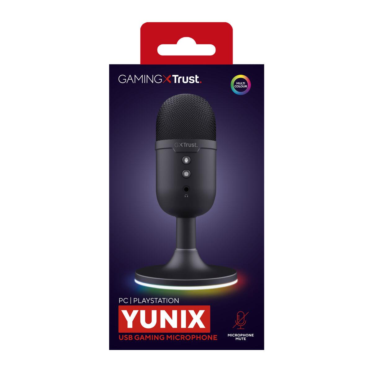 Trust GXT 234 Yunix USB gaming mikrofon - Sort