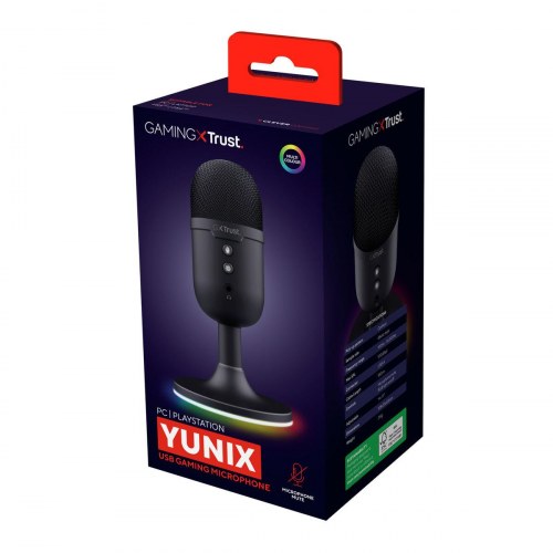 Trust GXT 234 Yunix USB gaming mikrofon - Sort