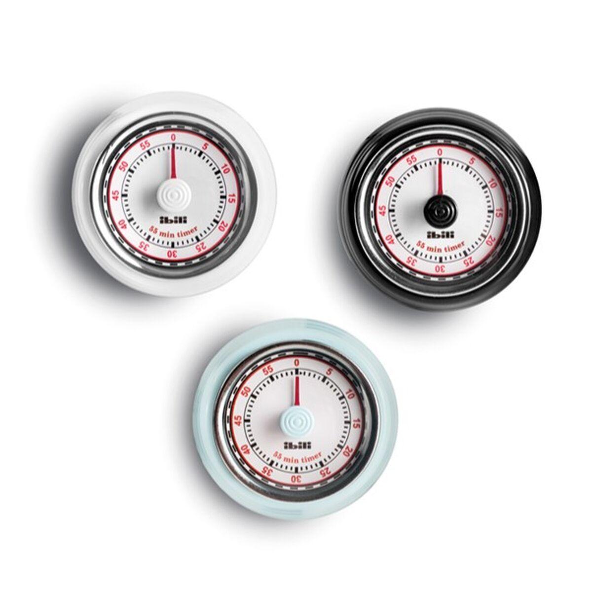 Ibili 669500 køkken-minutur - mekanisk timer, hvid