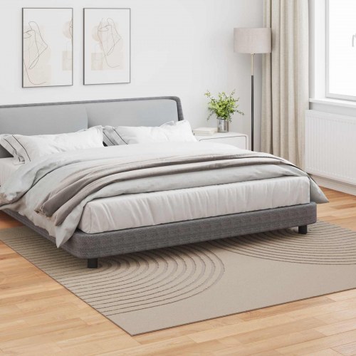 Områdetæpper Firkantet Beige 240 x 240 cm