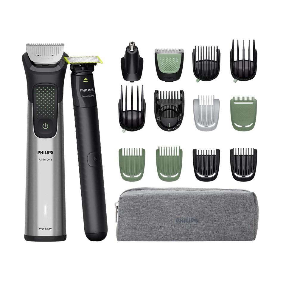 Philips MG9535/15 alt-i-en hårtrimmer - rustfrit stål, 27 længder billede