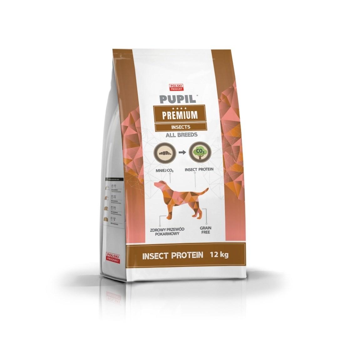 PUPIL Premium Insekter – tørfoder til hunde 12 kg