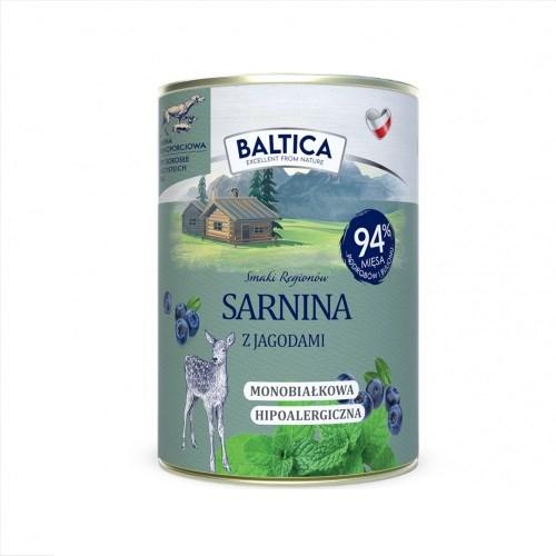 BALTICA Smage af regioner – Rådyr med bær vådfoder til hund – 400 g