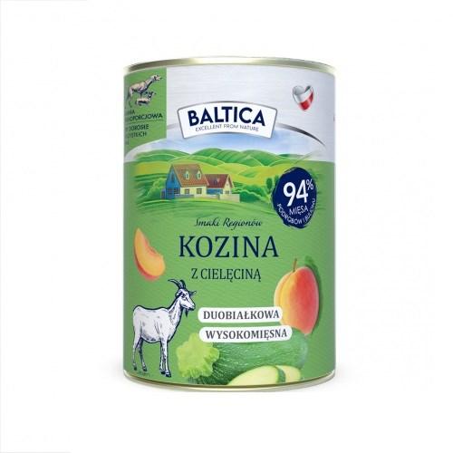 BALTICA Smage af regioner – Ged med kalv, vådfoder til hund – 400 g