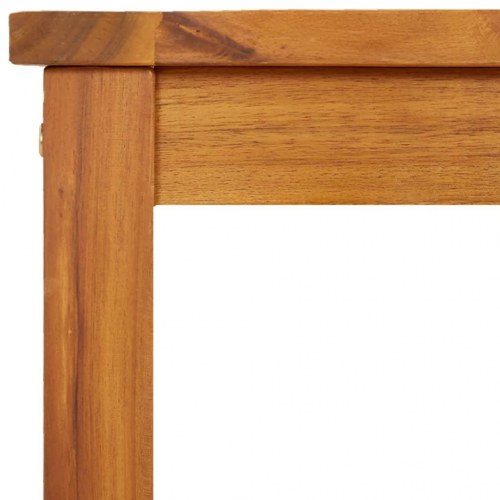 Havebænk 80x35x45 cm massivt akacietræ