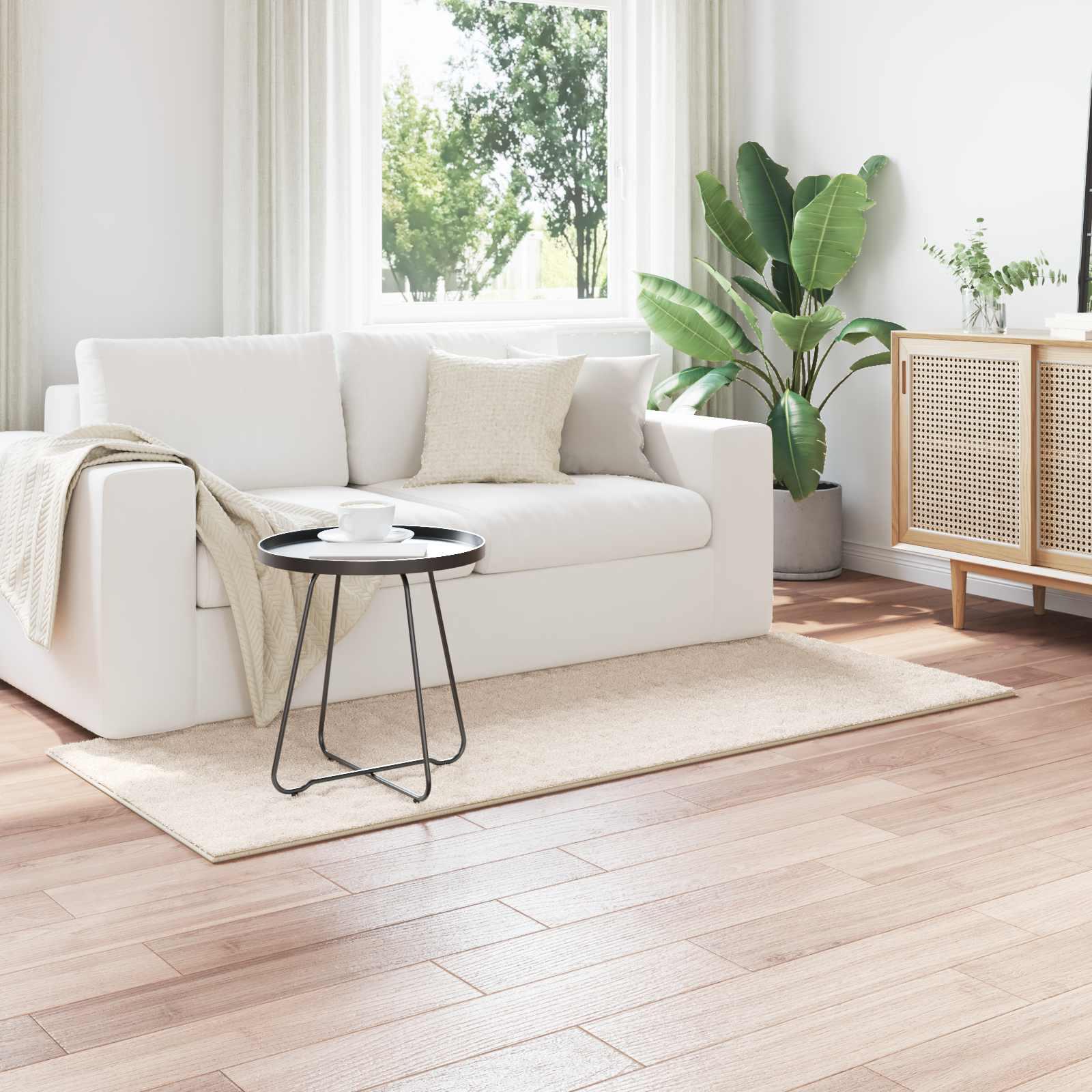 Områdetæppe Sirolo - rektangulært 150 × 80 cm, beige polyester