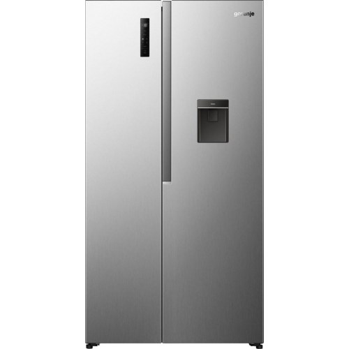 Gorenje NRS917E41XWD side-by-side kølefryseskab - 541 l, E, rustfrit stål
