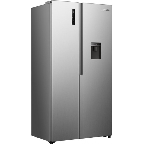 Gorenje NRS917E41XWD side-by-side kølefryseskab - 541 l, E, rustfrit stål