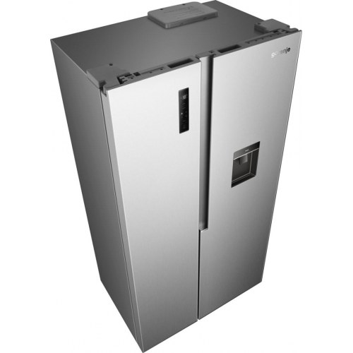 Gorenje NRS917E41XWD side-by-side kølefryseskab - 541 l, E, rustfrit stål