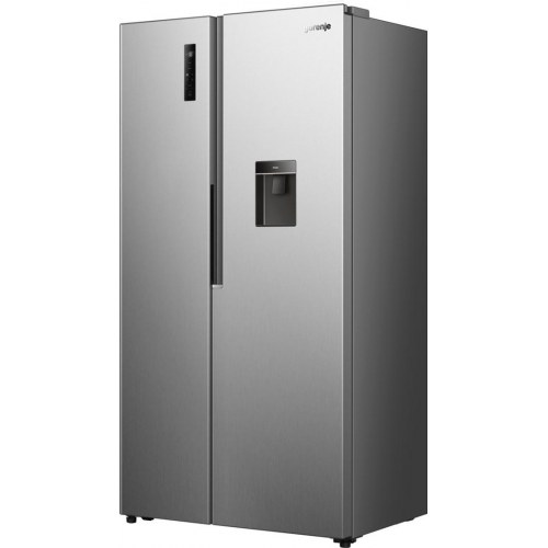 Gorenje NRS917E41XWD side-by-side kølefryseskab - 541 l, E, rustfrit stål