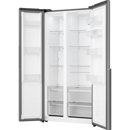 Gorenje NRS917E41XWD side-by-side kølefryseskab - 541 l, E, rustfrit stål