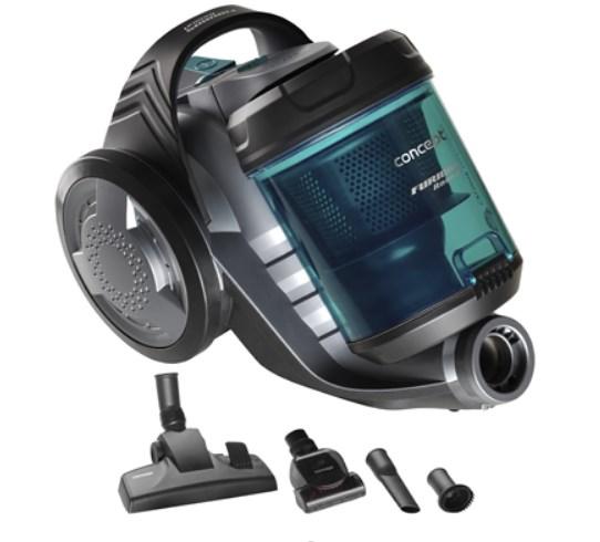 CONCEPT VP5151 poseløs tromlestøvsuger 2 l - 800 W, HEPA 13
