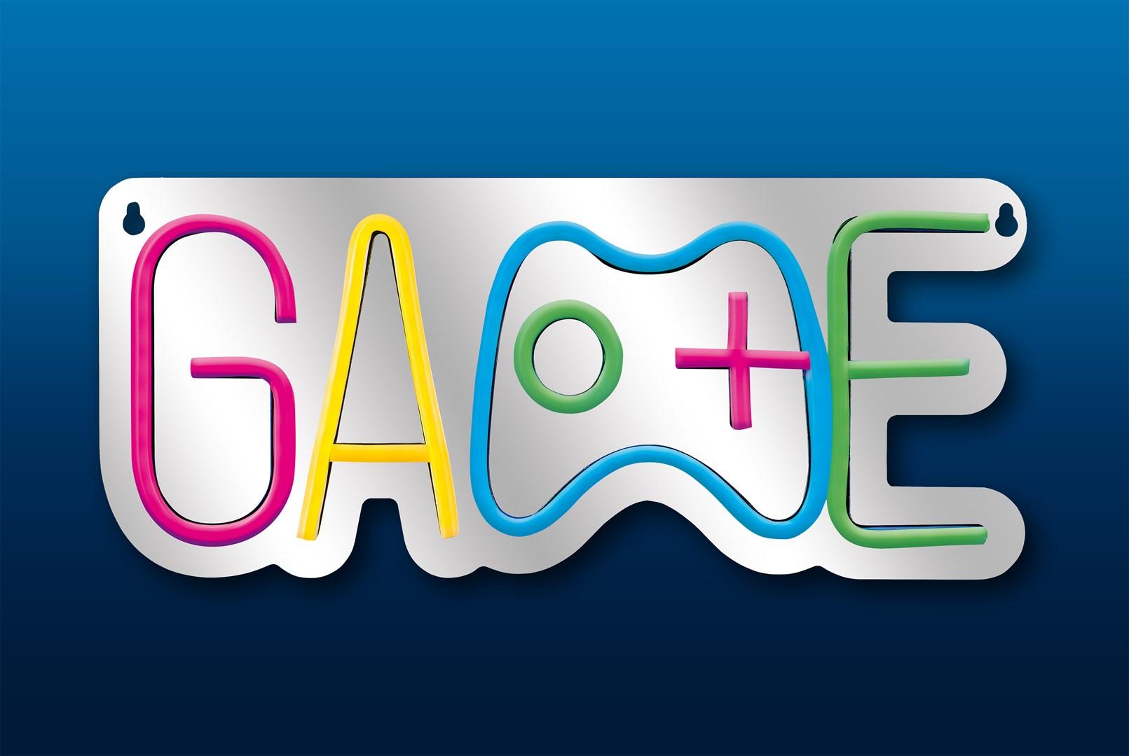 Activejet AJE-NEON GAME – neon LED skilt til væg, multicolor, USB