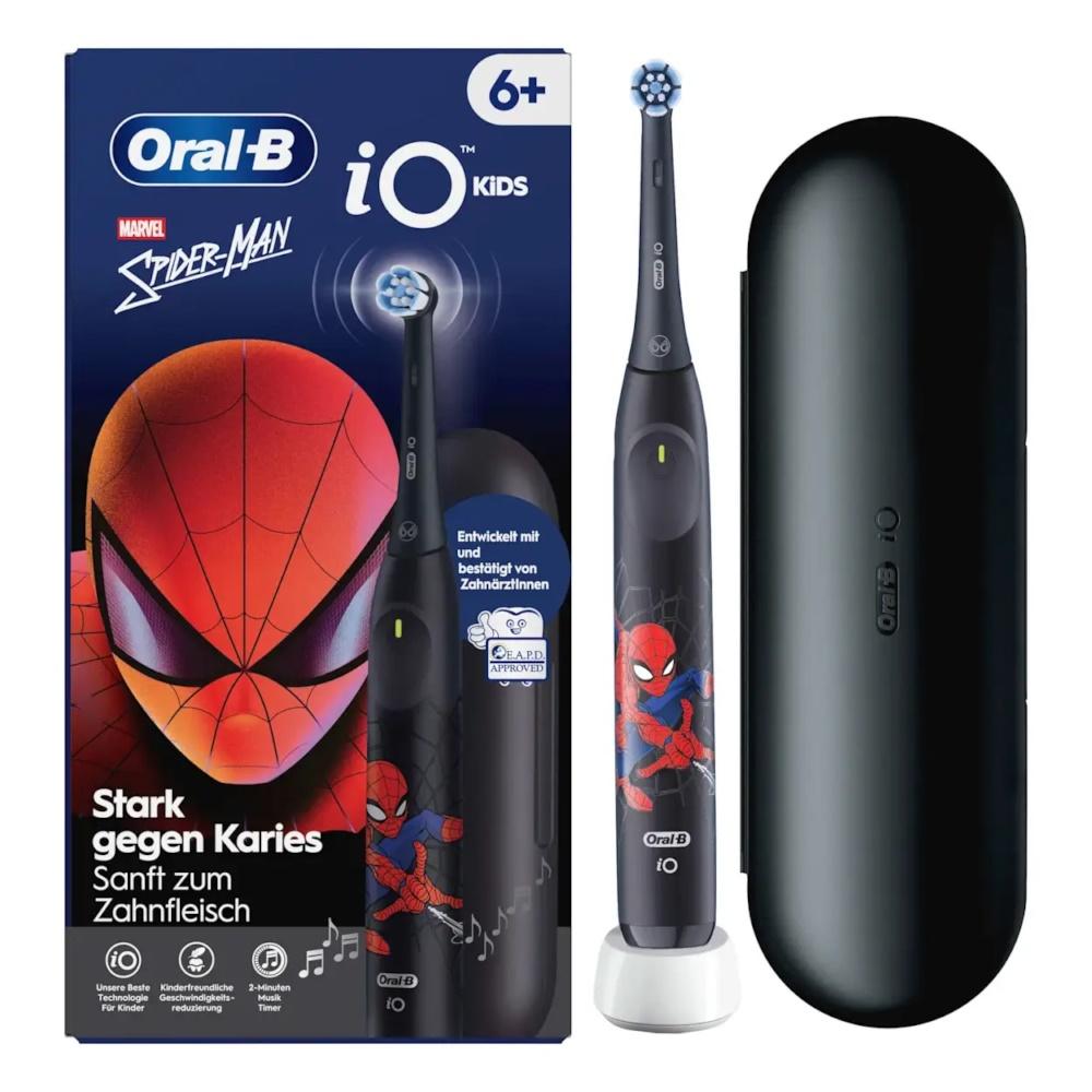 Oral-B iO Kids elektrisk tandbørste Marvel Spiderman med etui