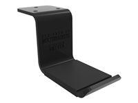 Multibrackets M Headset Holder - bordmonteret headset-/hovedtelefonholder, aluminium, sort billede