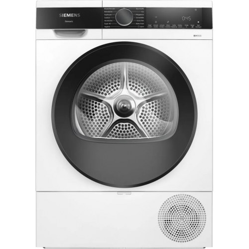 Siemens iQ500 WQ33G2D41 tørretumbler - 9 kg varmepumpe, fritstående, hvid
