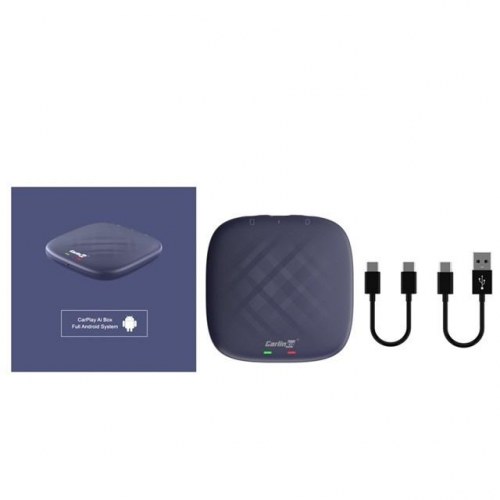 Carlinkit PC200 TBox Plus trådløs AI-adapter - Android 13, 8/128 GB - blå