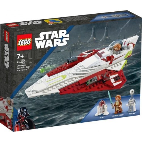 LEGO Star Wars 75333 Obi-Wan Kenobis Jedi-starfighter - byggesæt til 7+